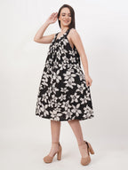 VERA Free Size Rayon Summer Sundress — Lightweight Casual & Maternity-Friendly Dress for Women